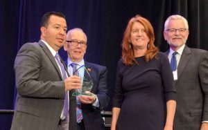 Disability Rights Arizona CEO and Staff accepting award